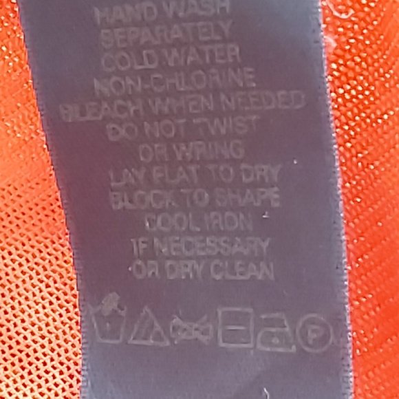 Liz Claiborne Crochet Knit Cotton with Lining Red Camisole Top Women Size Small - Picture 12 of 15